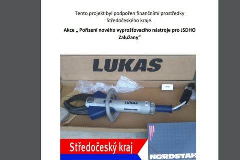 Ilustrační obrázek k projektu Pořízení vyprošťovacího nástroje