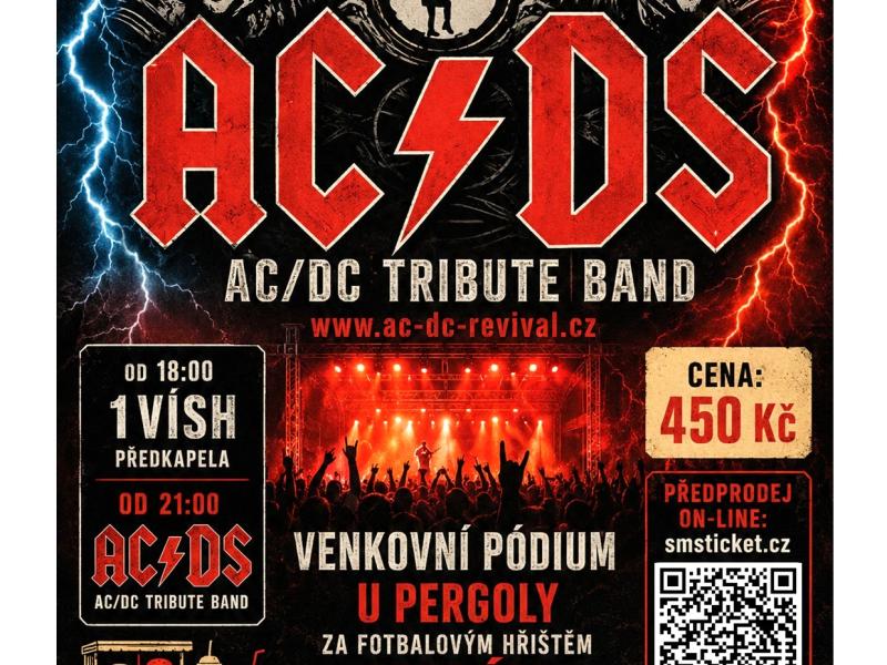 AC/DC revival v Milíně 29. srpna 2026 