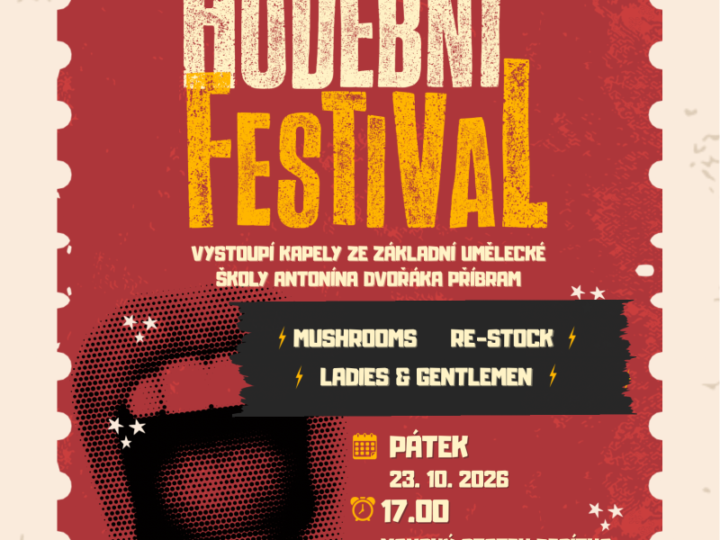 Desítka hudební festival v Chraštičkách 23.10.2026 17.00 hod.